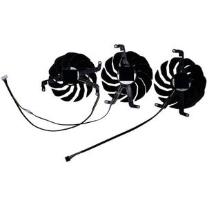 Grafische kaarten Ventilator Video VGA Koeler, T129215SU Voor GALAX RTX 3060 3070 3080 3090Ti(3PCS T129215SU)
