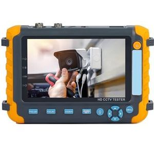 CCTV-tester IV8W 5 Inch CCTV Tester Monitor 8MP 8MP TVI AHD 4MP CVI CVBS Beveiligingscamera Tester Ondersteuning PTZ VGA