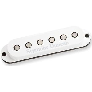 Seymour Duncan SSSL-5 T Custom Staggered Strat Tapped met cap wit