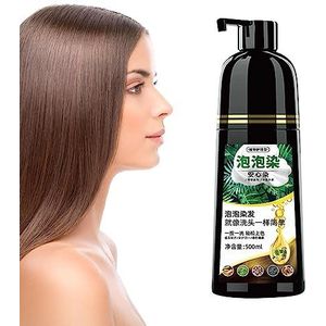 Instant Plant Bubble Natuurlijke Haarverf Shampoo - Haarkleurshampoo | Bubble haarkleur voor gemakkelijke haarkleuring, zelfzorg DIY haarkleuring voor vrouwen mannen Gimocool