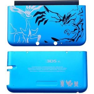 Limited 3DSXL extra behuizing voor Poket US Monsters Edition A/E spelconsole, blauw