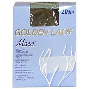 GOLDEN LADY Panty Mara 20 denier maat XL Castoro