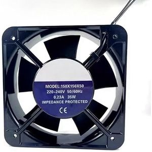LSGDCTI 150X150X50 Chassis Fan, AC220V 0.23A 35W, Quiet Operation, Compact Design