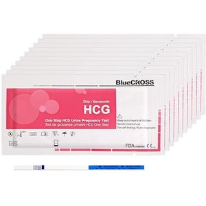 Blue Cross 10 x extreem vroeg zwangerschapsteststrips van 10 mIU