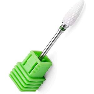 Natury Nails Keramische frees voor nagelfrees, manicure, pedicure, nagellak, acrylnagels en gelnagels, balvorm (grove korrel)