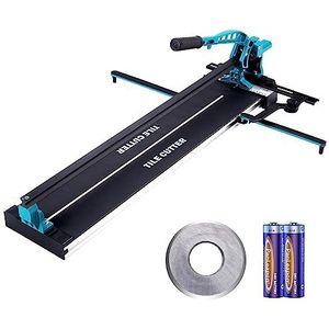 VEVOR Tegelsnijmachine met een totale snijlengte van 1200mm, minimale snijdikte 4-15mm. Snijbreedte 25mm Tegelsnijmachine incl. extra snijwieltje Tegelleg & renovatieprojecten
