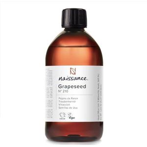 Naissance Druivenpitolie (Nr. 210) 450ml - Natuurlijke Vochtinbrengende en Conditioner voor Haar en Huid