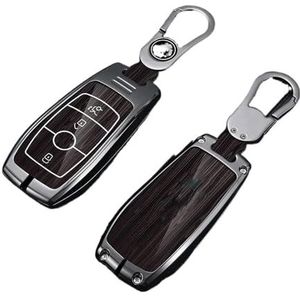 Autosleutel beschermhoes Voor A C E S G Klasse GLC CLE CLA GLB GLS W177 W205 W213 W222 X167 Voor Houten Graan Auto Afstandsbediening Sleutel Case Cover Shell Sleutel Shell(3)