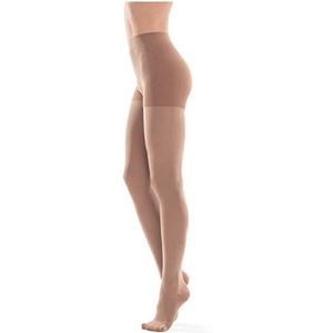 Medische gegradueerde compressiekanty (18-21 mmHg, klasse 1) Preventie van DVT, spataderen, spataderen, vermindering van zwelling Anti-trombose Beige X-Small