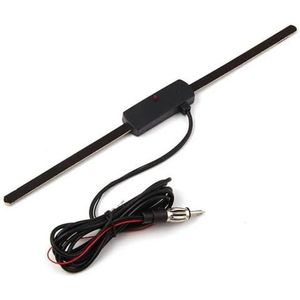 Audio- & videoantennes voor auto Auto elektronische radioantenne voorruit AM FM-antenne signaalversterker 12V universele antenne 1 stuks Autoradio Antenne