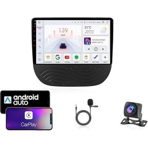 Android 13 Dubbel Din Auto Stereo Touchscreen Auto Stereo Voor Malibu XL 2016-2017 Met Bluetooth GPS Navigatie WiFi FM Radio USB/SWC/Plug en Play Ondersteuning Carplay&Android Auto(4 Core Wifi 2G+32G)