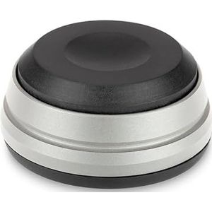 Dynavox Trillingsdemper voor luidsprekerboxen en apparaten, ontkoppeld van laagfrequente trillingen, set van 4, zilver