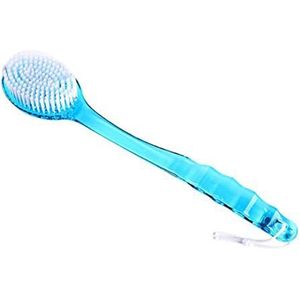 Borstel voor het poetsen en afschilferen van baden, met natuurlijke borstel en lange handgreep, rug, schrobmachine