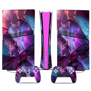 Voor PS5 PRO Skin Digital Edition Console En Controller Vinyl Cover Skins Wraps Krasbestendig, Compatibel Met Voor PS5 Digital Edition Pro 03960 Geen Schuimvorming Bubbelvrij