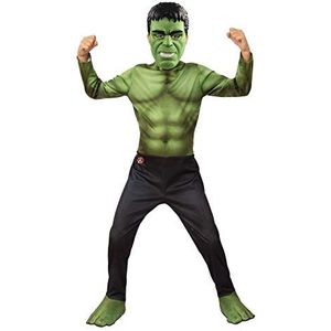 Rubie's Officieel kostuum Hulk, Avengers Endgame, klassiek, kindermaat L, 8-10 jaar, lichaamslengte 147 cm
