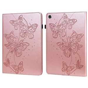 Tablet PC-hoes Compatibel met Lenovo M10 Plus/M10 FHD Plus 10,3 inch TB-X606F/TB-606X Slanke opvouwbare standaard Folio-tablethoes, verstelbare bevestigingsriem Kaartsleuf Schokbestendige tablethoes B