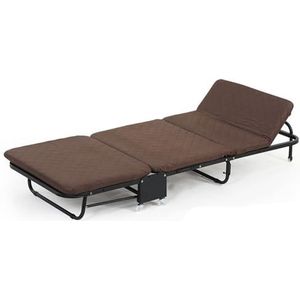 Opklapbed Kantoor opklapbed for één persoon thuis lunchpauze bed vrijetijdsdutje bed eenvoudig multifunctioneel drievoudig bed voor Buitenreizen Thuiskantoor (Color : 2, Size : B)