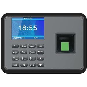 Aanwezigheidsmachine voor medewerkers A7 Aanwezigheidsmachine Wachtwoord + vingerafdruk 2,8 inch kleurenscherm U hoeft geen software te downloaden Intelligente rapportgeneratie voor kleine bedrijven e