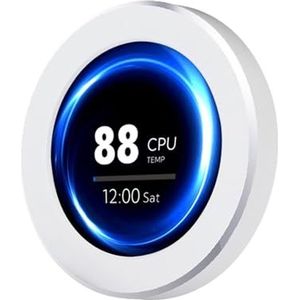 Zdprkqzvz 2.8Inch 480x480 USB CPU/GPU Water Koeler Scherm Met Muziek Spectrum Analyse Functie Desktop Scherm