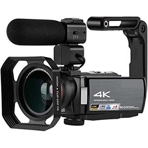 Videocamera, 4K Video Camera IR Nachtzicht Camcorder Full HD Digitale Vlog Camera's Professioneel(10tons 5tons)