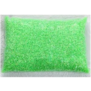 Strass voor kleding, Hars AB Strass Flatback Kristallen for Nail Art en Craft Decoratie Multicolor 2-6mm(PeridotAB,Ss30 6mm(1000pcs))