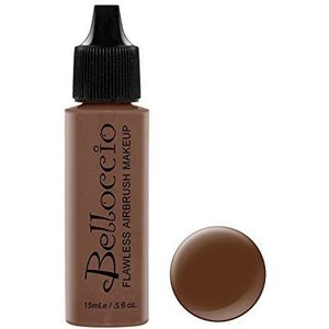 Belloccio's Professional Cosmetic Airbrush Makeup Foundation 1/2 oz fles: Espresso-donker met rode ondertonen van Belloccio