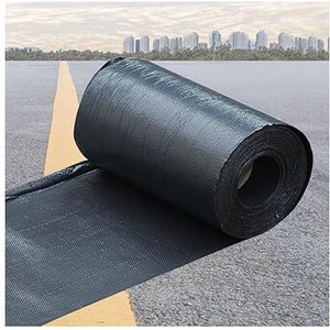 Asfaltplamuur asfaltscheurband, Zelfklevende asfalt voeg- en scheurreparatietape zwart, verschillende maten(8CM,30M)