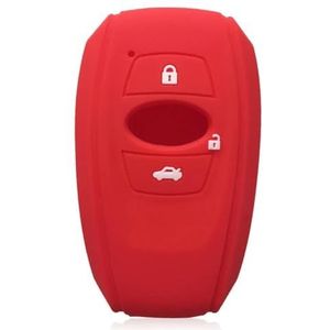 DINGYXIN Siliconen Auto Afstandsbediening Sleutelhouder Fob Shell, voor Subaru Forester Sk9 SV XV 2019 BRZ 2020 Sleutel Cover Cap Accessoires Keyless