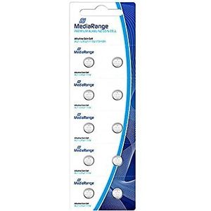 MediaRange Premium alkaline knoopcellen, AG1|LR621|1.5V, Pack van 10