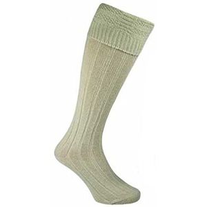 Heren 65% wolmix traditionele lange slang Kilt sokken