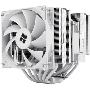 Thermalright Peerless Assassin 140 Witte CPU-koeler, 6 heatpipes AGHP-technologie, Dual PWM-ventilator met 1500 rpm, dubbele torenkoeler, voor AM5/AM4 en Intel LGA 1700/1851/1150/1151/1200,