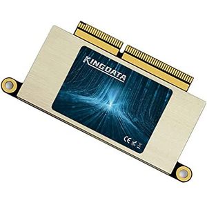 KINGDATA 512 GB SSD voor MacBook Pro A1708 PCIe Gen3x4 M.2 NVMe, interne Solid State Drive Upgrade voor MacBook (2016-2017)