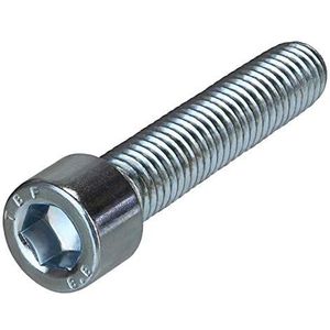 ALPIDEX 50 cilinderkopschroeven M10 x 50 mm DIN 912 gegalvaniseerde 8.8 binnenzeskant