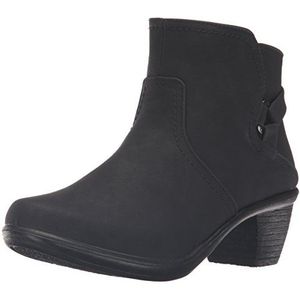 Easy Street Women's Dawnta Ankle Bootie, Black Matte, 11 W US