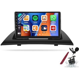 Android 15 Autoradio voor B-M-W X3 E83 (2004-2012) 9 inch 2K-scherm 2000 * 1200 Android-headunit DVD-multimediaspeler met Carplay GPS-navigatie BT 5G-WiFi DSP SWC,Y1