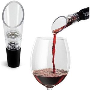 TenTen Labs - Wijnbeluchter - Zwart - 2-pack - Geschenkdoos Inbegrepen