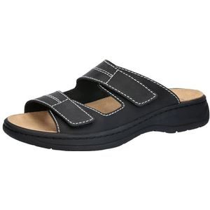 Lico Dames pantolette Wellness, zwart, 39 EU