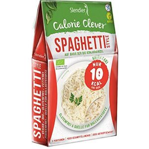 Slendier biologische konjac-noedels, spaghetti-stijl, caloriearm, shirataki, glutenvrij 250 g