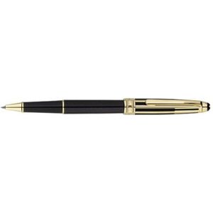 Montblanc Meisterstuck Solitaire Doue Gold & Black Rollerball Pen 35989