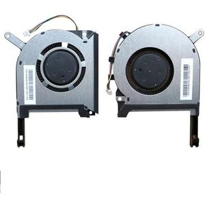IFFSUEVL Onderdelen voor CPU en GPU-koeler voor FX506 Laptop (CPU en GPU Fan)