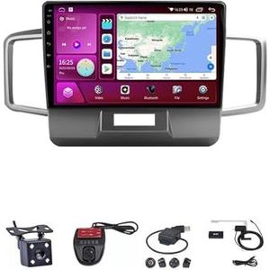 Android Double Din Car Stereo 9 Inch Touchscreen Autoradio Autotoebehoren Multimedia Stuurwielbediening met Navigatie Plug And Play Voor Honda Freed 1 Spike 2008-2016 (Size : M100S WIFI 1G+16G)
