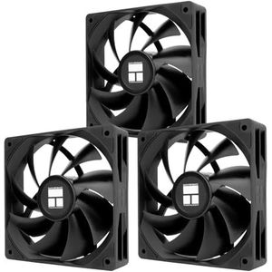Thermalright TL-C12C-X28 X3 CPU-ventilator, pc-ventilator met 1550 omw/min, 120 mm computerbehuizing, PWM-besturingsventilator voor behuizing- en vloeistofkoeler en CPU-koeling, 28 mm dik