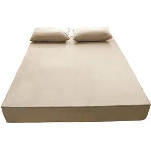 NUOYIXUAN Waterdichte matrashoes met rits, zes zijden all-inclusive matrashoes, queensize, gewatteerd hoeslaken (5, aangepast formaat 1 stuk)