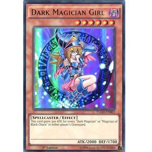 Deckboosters YuGiOh : YGLD-ENB03 1st Ed Dark Magician Girl Ultra Rare Card - ( Yu-Gi-Oh! Single Card)