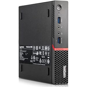 Lenovo Mini-pc-desktopcomputer ThinkCentre M700 Tiny, processor Core i5-6400T, RAM 16 GB, SSD 512 GB, Win 11 Pro (gereviseerd)