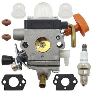 Carburateur terugslagklep primer lampen bougie set for FS 100 110 87 90 HL HT 101 KM SP 4-takt trimmer