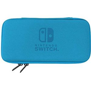 Hori - Slim Tough Pouch - Blauw - Accessoire voor Nintendo Switch Lite