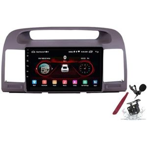 Android 15 Autoradio voor T-oyota Camry (2000-2005) 9 inch 2K touchscreen 2000 * 1200 Android hoofdunit multimediaspeler met Carplay, GPS-navigatie, BT, 5G WiFi, DSP, SWC,Y1