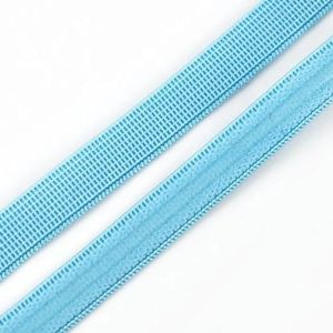 2/4/10M 10mm siliconen elastische band voor kleding beha antislip stretch lint ondergoed rubberen band DIY riem naaien accessoires-hemelsblauw-10mm-4 meter