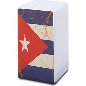 Cuba Vlag op Verfrommeld Papier Bureaulamp Leuke Tafellamp Bureaulamp Nachtkastje Lampen voor Slaapkamer Woonkamer